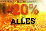 Nur f&uuml;r 2 Tage 20% Rabatt auf ALLES im EMP Shop