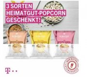 Nur f&uuml;r Telekom Kunden: 3 Sorten Popcorn geschenkt