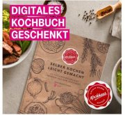Nur f&uuml;r Telekom Kunden: Digitales Kochbuch geschenkt
