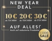 Nur heute 10, 20 oder 30 Euro Rabatt auf alles inkl. Sale bei Parf&uuml;merie Pieper