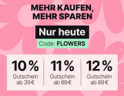 Nur heute 10% bis 12% Staffel-Rabatt auf &uuml;ber 17.200 Beauty Artikel bei Flaconi