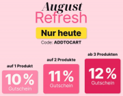 Nur heute 10% bis 12% Staffel-Rabatt auf &uuml;ber 17.500 Beauty Artikel bei Flaconi