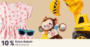 Nur heute 10% Extra-Rabatt auf das komplette Sortiment bei MyToys