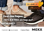 Nur heute 10% Extra-Rabatt auf &uuml;ber 1.200 bereits reduzierte Schuhe bei Dress For Less