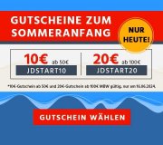 Nur heute 10 &euro; oder 20 &euro; Rabatt auf das komplette Sortiment bei Jeans Direct