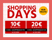 Nur heute 10 &euro; oder 20 &euro; Staffelrabatt auf das komplette Sortiment bei Jeans Direct