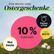 Nur heute 10% Rabatt auf alle D&uuml;fte ab 75 ml bei Flaconi