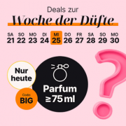 Nur heute 10% Rabatt auf alle D&uuml;fte ab 75 ml bei Flaconi