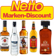 Nur heute 10% Rabatt auf alle Spirituosen bei Netto