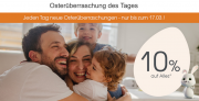 Nur heute 10% Rabatt auf das gesamte Sortiment im Babymarkt