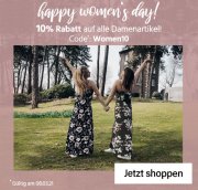 Nur heute 10% Rabatt auf das komplette Damen Sortiment bei Jeans Direct
