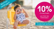 Nur heute 10% Rabatt auf das komplette Sortiment im Babymarkt
