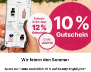 Nur heute 10% Rabatt auf fast alle Produkte bei Flaconi