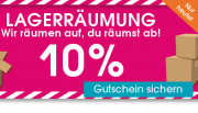 Nur heute 10% Rabatt auf fast ALLES im Babymarkt