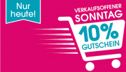 Nur heute 10% Rabatt auf fast ALLES im Babymarkt