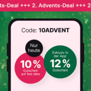 Nur heute 10% Rabatt auf fast alles im Shop und 12% Rabatt in der App bei Flaconi