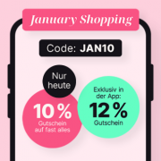 Nur heute 10% Rabatt auf fast alles im Shop und 12% Rabatt in der App bei Flaconi