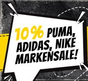 Nur heute 10% Rabatt auf Nike, adidas und Puma bei SportSpar
