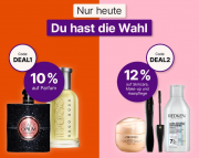 Nur heute 10% Rabatt auf Parfum oder 12% Rabatt auf Pflege und Make-up bei Flaconi