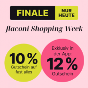 Nur heute 10% Rabatt im Shop und 12% Rabatt in der App auf &uuml;ber 19.400 Beauty-Favoriten bei Flaconi