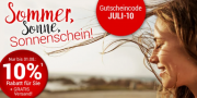 Nur heute 10% Rabattgutschein + kostenloser Versand bei Weltbild