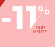 Nur heute 11% Rabatt auf ALLES im ABOUT YOU Shop