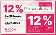 Nur heute 12% Personalrabatt auf &uuml;ber 25.000 ausgew&auml;hlte Produkte bei Flaconi