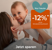 Nur heute 12% Rabatt auf fast alles im Babymarkt