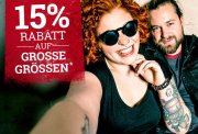Nur heute, -15% auf gro&szlig;e Gr&ouml;&szlig;en bei EMP