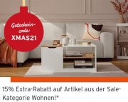 Nur heute 15% Extra-Rabatt auf Artikel der Sale-Kategorie Wohnen bei Tchibo