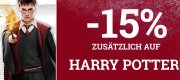 Nur heute 15% Extra-Rabatt auf Harry Potter Merch im EMP Shop