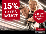 Nur heute 15% Extra-Rabatt On Top auf bereits reduzierte Artikel im EMP Shop