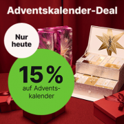 Nur heute 15% Rabatt auf alle Beauty Adventskalender bei Flaconi