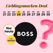Nur heute 15% Rabatt auf alle D&uuml;fte von HUGO BOSS bei Flaconi