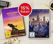Nur heute 15% Rabatt auf alle Filme im Thalia Shop