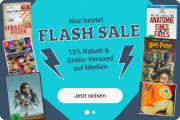 Nur heute 15% Rabatt auf alle Filme, Videospiele, B&uuml;cher und Musik + gratis Versand bei reBuy