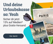 Nur heute 15% Rabatt auf alle Filme, Videospiele, B&uuml;cher und Musik + gratis Versand bei reBuy
