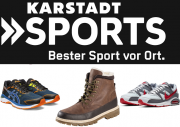 Nur heute 15% Rabatt auf alle Schuhe im Karstadt Sports Shop