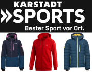 Nur heute 15% Rabatt auf alle Sportjacken im Karstadt Sports Shop