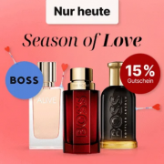 Nur heute 15% Rabatt auf alles von HUGO BOSS bei Flaconi