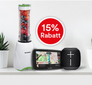 Nur heute 15% Rabatt auf das gesamte Technik-Sortiment im Thalia Shop