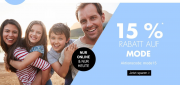 Nur heute 15% Rabatt auf Mode f&uuml;r die ganze Familie im Karstadt Shop
