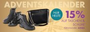 Nur heute 15% Rabatt auf Taschen und Schuhe im Galeria Karstadt Kaufhof Shop