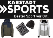 Nur heute 15% Rabatt auf Winterbekleidung im Karstadt Sports Shop