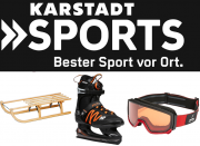 Nur heute 15% Rabatt auf Wintersportger&auml;te und Winterschuhe im Karstadt Sports Shop