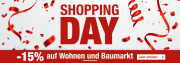 Nur heute 15% Rabattgutschein g&uuml;ltig auf Wohnen und Baumarkt