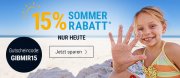 Nur heute- 15% Sommerrabatt bei Tchibo