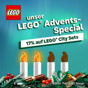 Nur heute 17% Rabatt auf alles von LEGO City bei Thalia