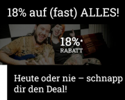 Nur heute 18% Rabatt auf fast alles bei EMP