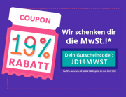 Nur heute 19% Rabatt auf das komplette Sortiment inkl. Sale bei Jeans Direct